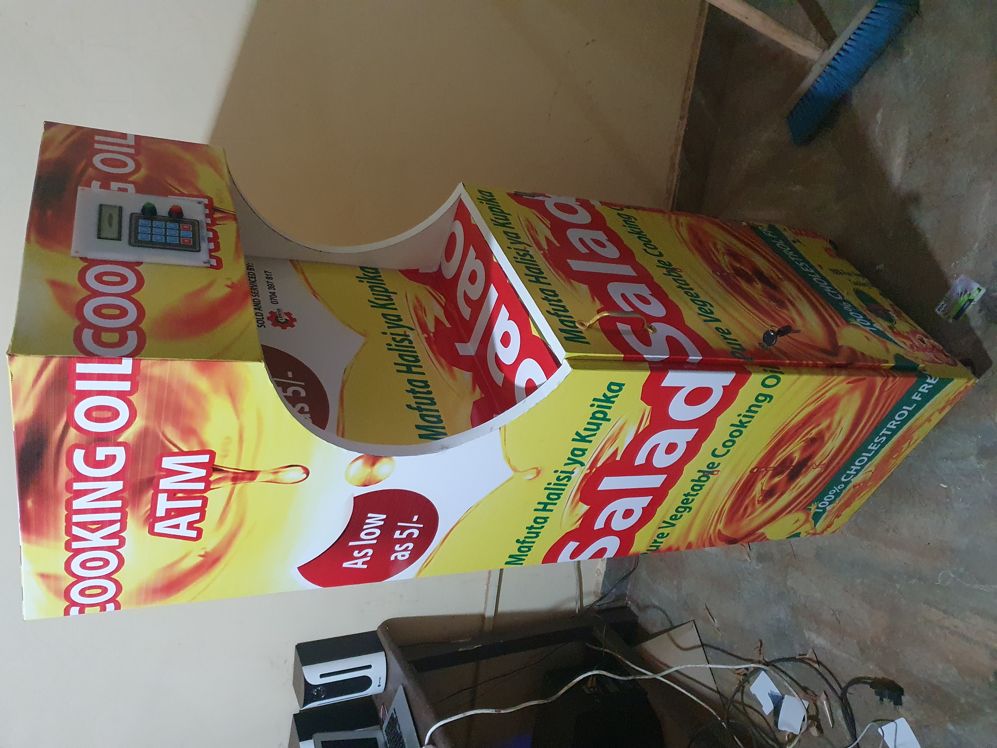 cooking oil atm