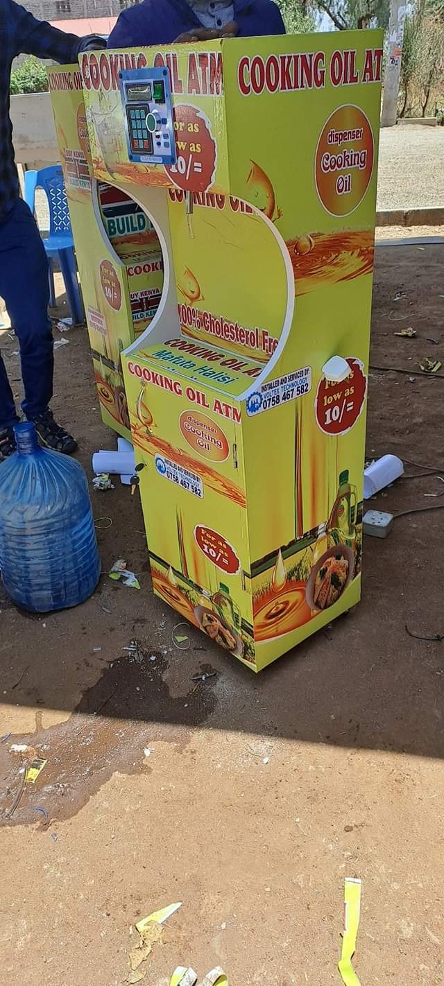 cooking oil atm